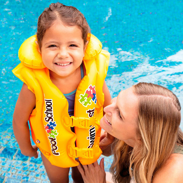 Vestă Gonflabil pentru Piscină Intex 50 x 47 x 40 cm (24 Unități)