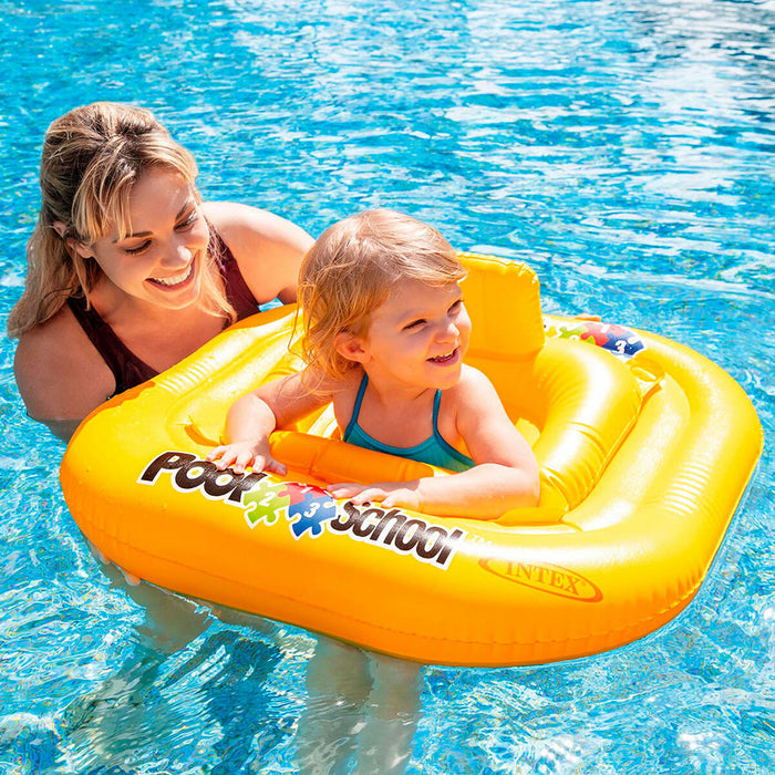 Flotor pentru copil Intex Galben 79 x 23 x 79 cm (12 Unități)