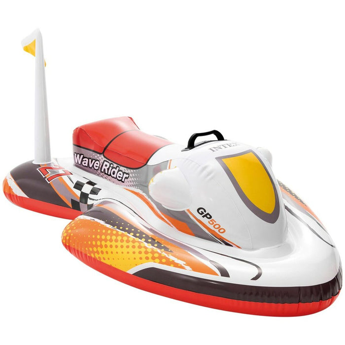 Figurină Gonflabilă pentru Piscină Intex Wave RIder Motocicletă 117 x 58 x 77 cm (6 Unități)