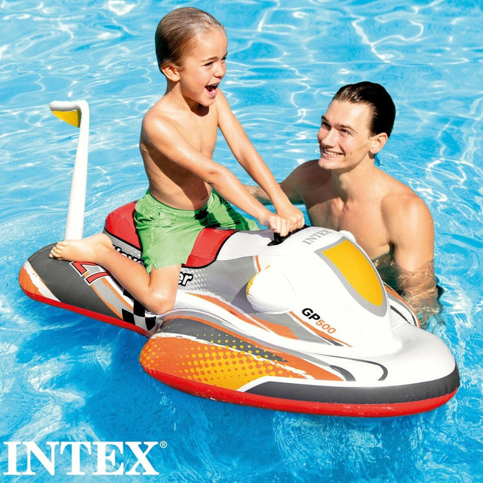 Figurină Gonflabilă pentru Piscină Intex Wave RIder Motocicletă 117 x 58 x 77 cm (6 Unități)
