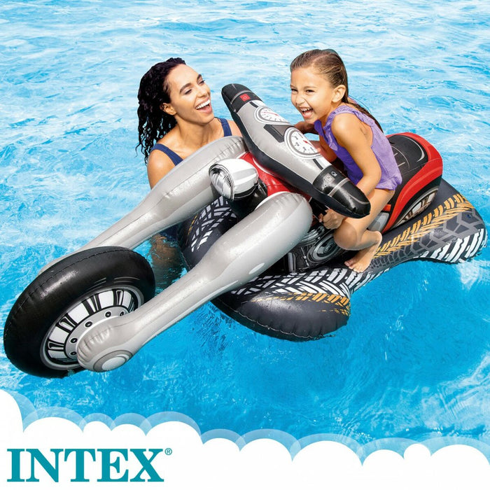 Figurină Gonflabilă pentru Piscină Intex Motocicletă 94 x 180 x 71 cm (4 Unități)