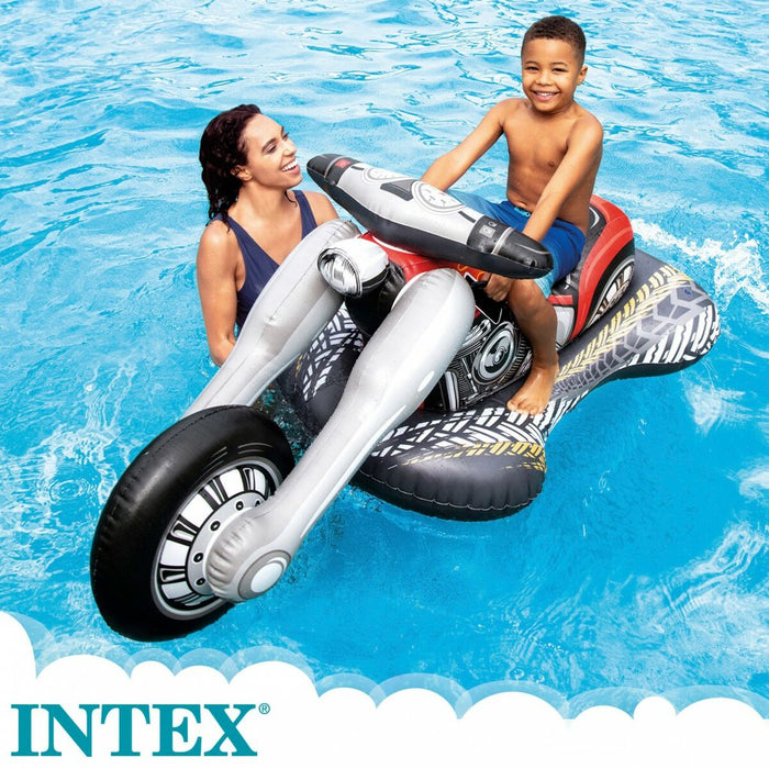Figurină Gonflabilă pentru Piscină Intex Motocicletă 94 x 180 x 71 cm (4 Unități)