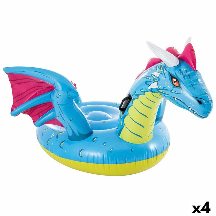 Figurină Gonflabilă pentru Piscină Intex Dragon 201 x 95,5 x 191 cm (4 Unități)