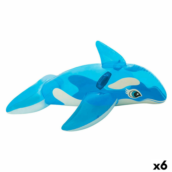 Figurină Gonflabilă pentru Piscină Intex Balenă 152 x 114 cm (6 Unități)