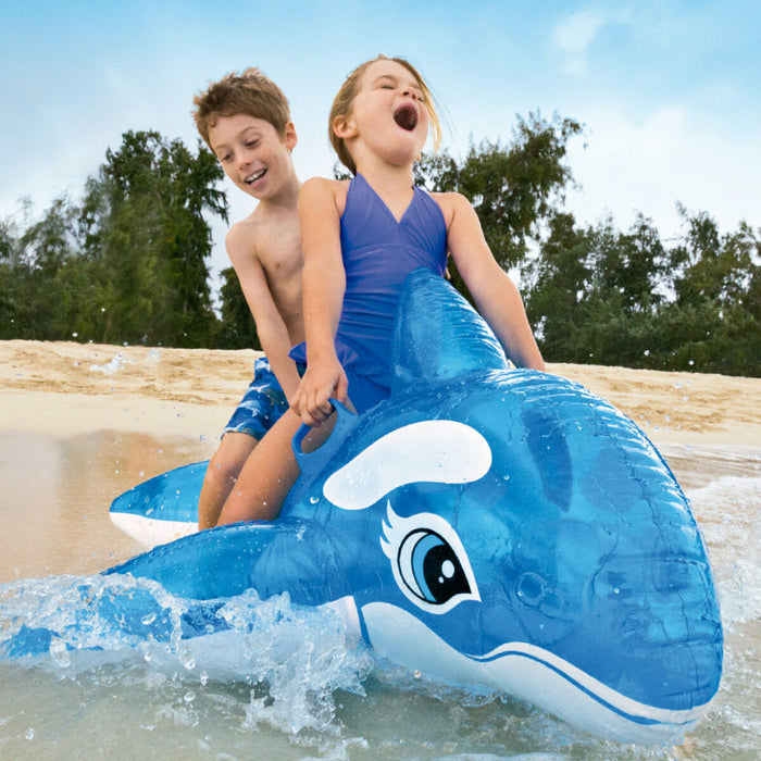 Figurină Gonflabilă pentru Piscină Intex Balenă 152 x 114 cm (6 Unități)