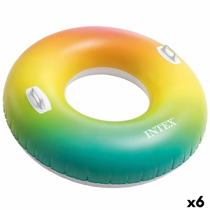 Roată gonflabilă Intex Decolorat Ø 122 cm 122 x 122 cm (6 Unități)