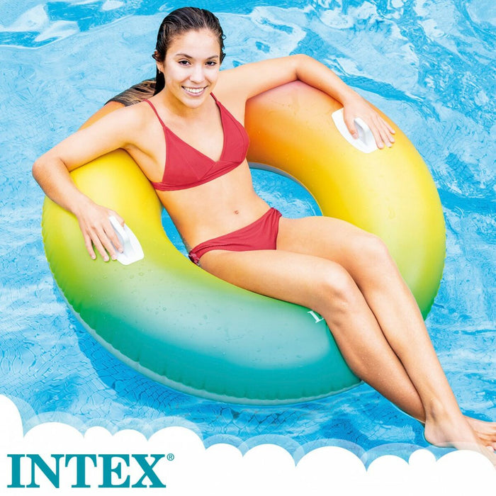 Roată gonflabilă Intex Decolorat Ø 122 cm 122 x 122 cm (6 Unități)