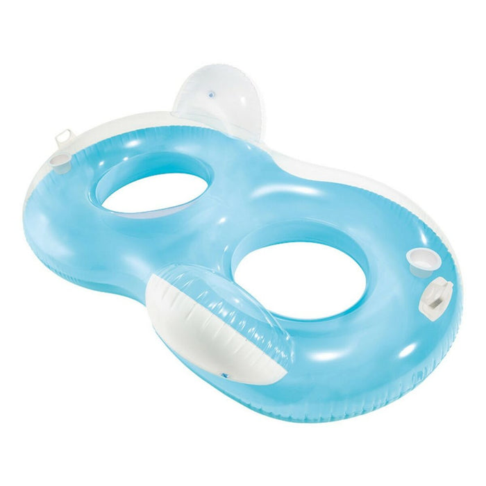Saltea gonflabilă Intex Double Numere 8 Ø 44 cm 198 x 117 cm (6 Unități)