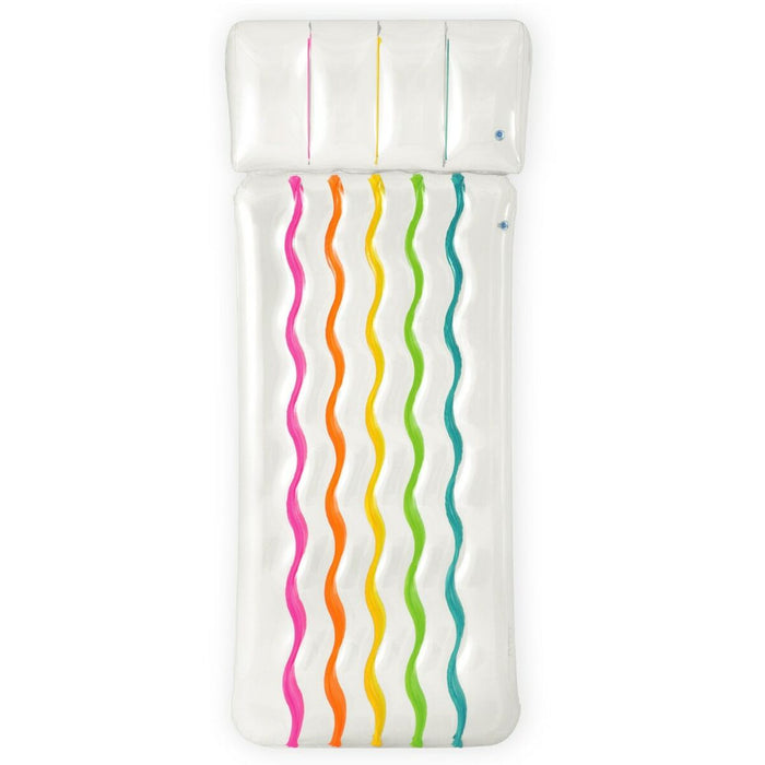 Saltea gonflabilă Intex Curcubeu 203 x 23 x 84 cm (6 Unități)