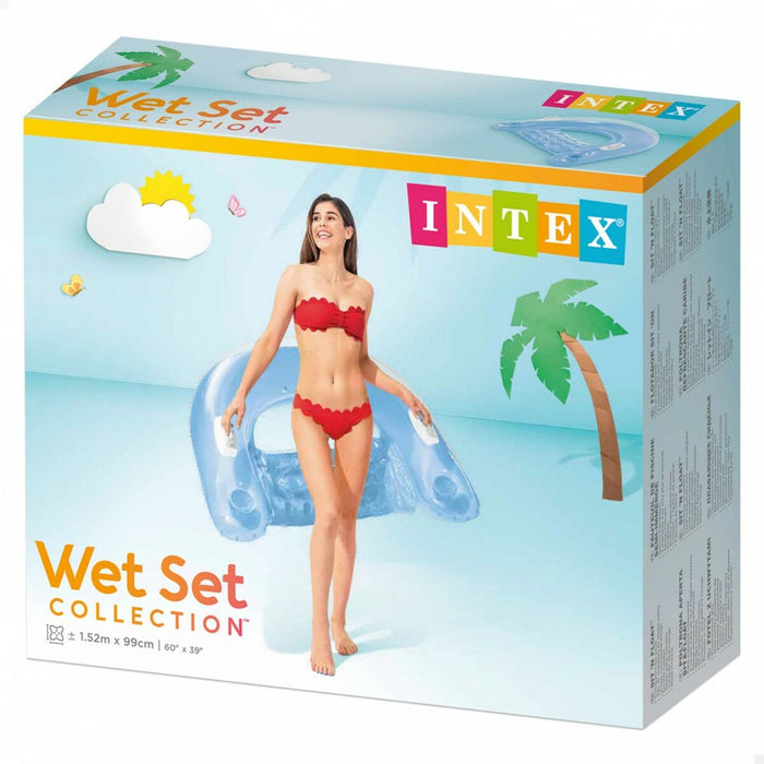 Fotoliu Gonflabil pentru Piscină Intex Sit N'Float 152 x 28 x 99 cm