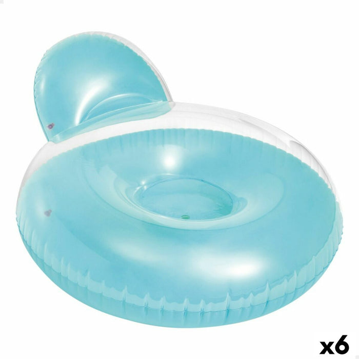 Fotoliu Gonflabil pentru Piscină Intex Rotund 137 x 122 cm