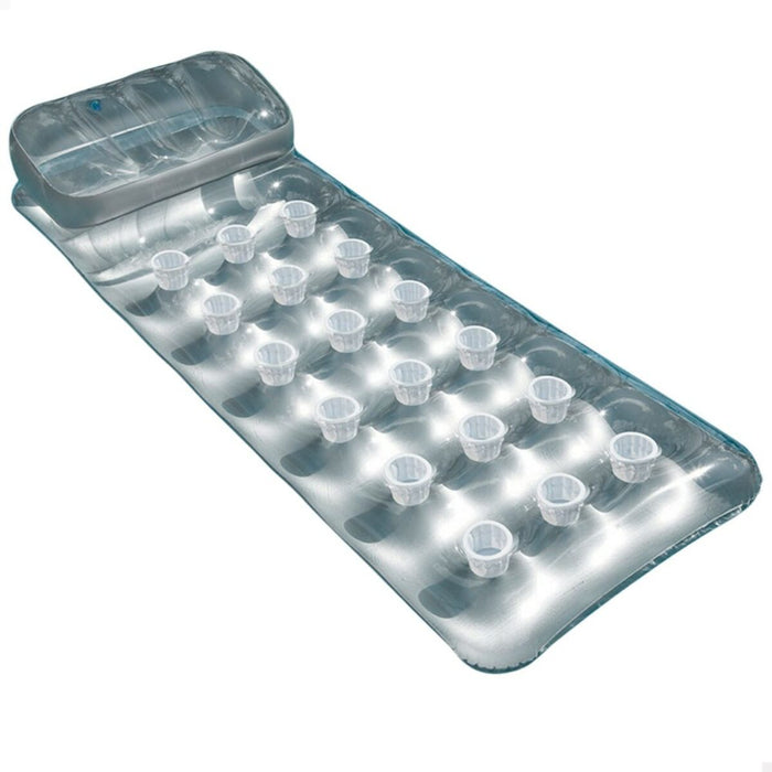 Saltea gonflabilă Intex 18 Ochelari Argintiu 188 x 30 x 71 cm (6 Unități)