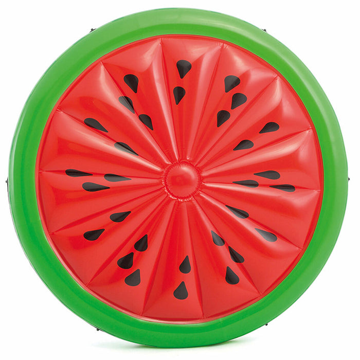 Insulă gonflabilă Intex Pepene Verde 183 x 23 x 183 cm (4 Unități)