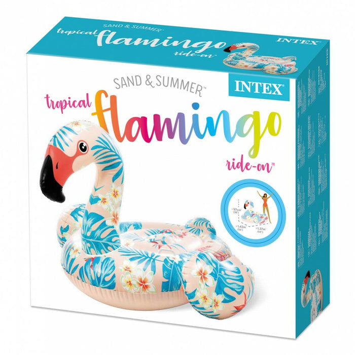 Flamingo Gonflabilă Intex Tropical 142 x 137 x 97 cm (4 Unități)
