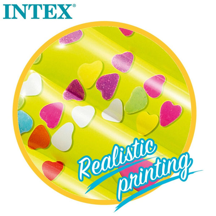 Saltea gonflabilă Intex Înghețată Roz 76 x 20 x 191 cm (6 Unități)