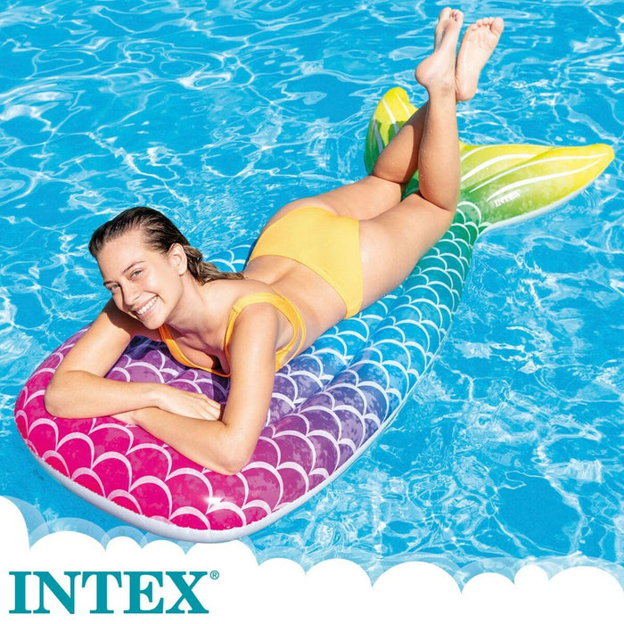 Saltea gonflabilă Intex Sirenă 71 x 178 x 18 cm (6 Unități)