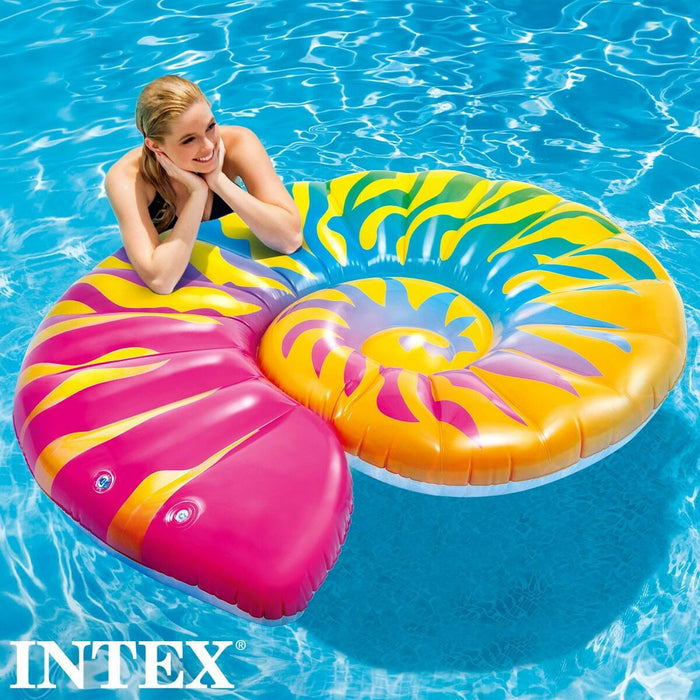 Saltea gonflabilă Intex Scoică 15,7 x 25 x 12,7 cm (4 Unități)
