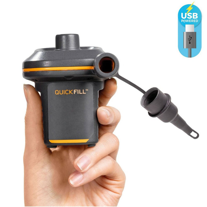 Compresor de Aer Electric Intex Quick FIll Cablu USB Mini (12 Unități)