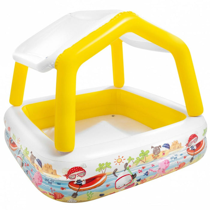 Piscină Gonflabilă pentru Copii Intex Copertină 295 L 157 x 122 x 157 cm (3 Unități)