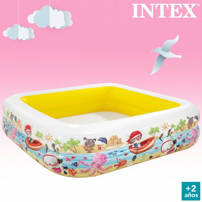Piscină Gonflabilă pentru Copii Intex Copertină 295 L 157 x 122 x 157 cm (3 Unități)