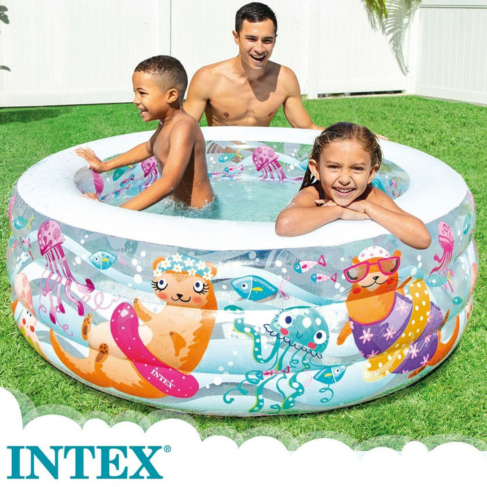 Piscină Gonflabilă pentru Copii Intex Vărsător 360 L 152 x 56 x 152 cm (3 Unități)