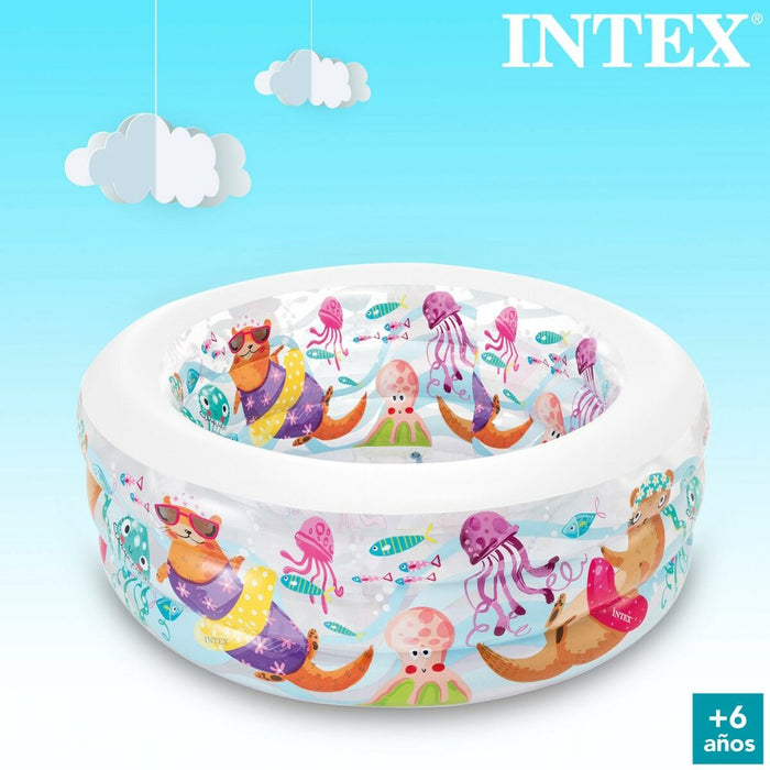 Piscină Gonflabilă pentru Copii Intex Vărsător 360 L 152 x 56 x 152 cm (3 Unități)