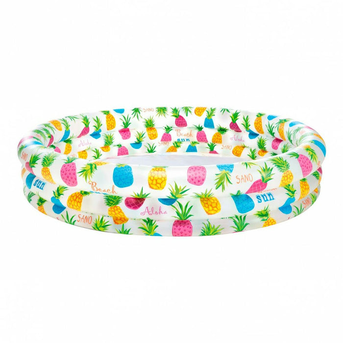 Piscină Gonflabilă pentru Copii Intex Ananași Cercuri 248 L 132 x 28 x 132 cm (12 Unități)