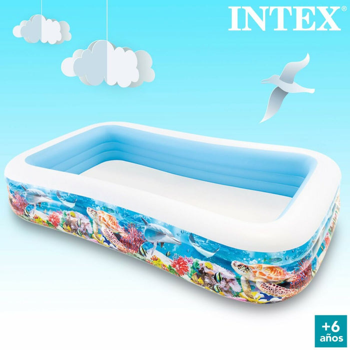 Piscină Gonflabilă pentru Copii Intex Tropical 1020 L 305 x 56 x 183 cm (2 Unități)