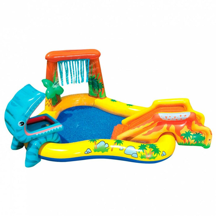 Piscină Gonflabilă pentru Copii Intex Loc de joacă Dinozauri 272 L 249 x 109 x 191 cm (2 Unități)