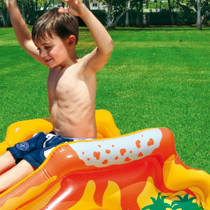 Piscină Gonflabilă pentru Copii Intex Loc de joacă Dinozauri 272 L 249 x 109 x 191 cm (2 Unități)