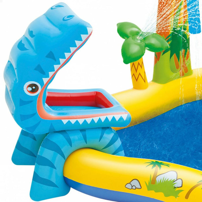 Piscină Gonflabilă pentru Copii Intex Loc de joacă Dinozauri 272 L 249 x 109 x 191 cm (2 Unități)