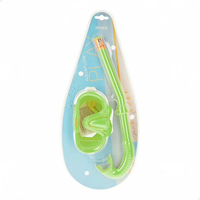 Ochelari de Scufundare cu Tub Intex Adventurer Verde