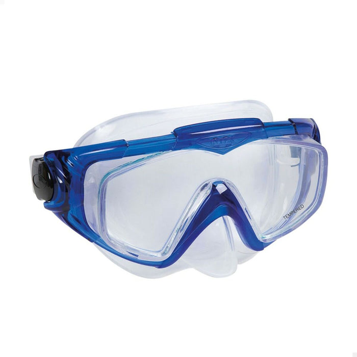 Ochelari de Scufundare cu Tub Intex Aqua Pro Albastru