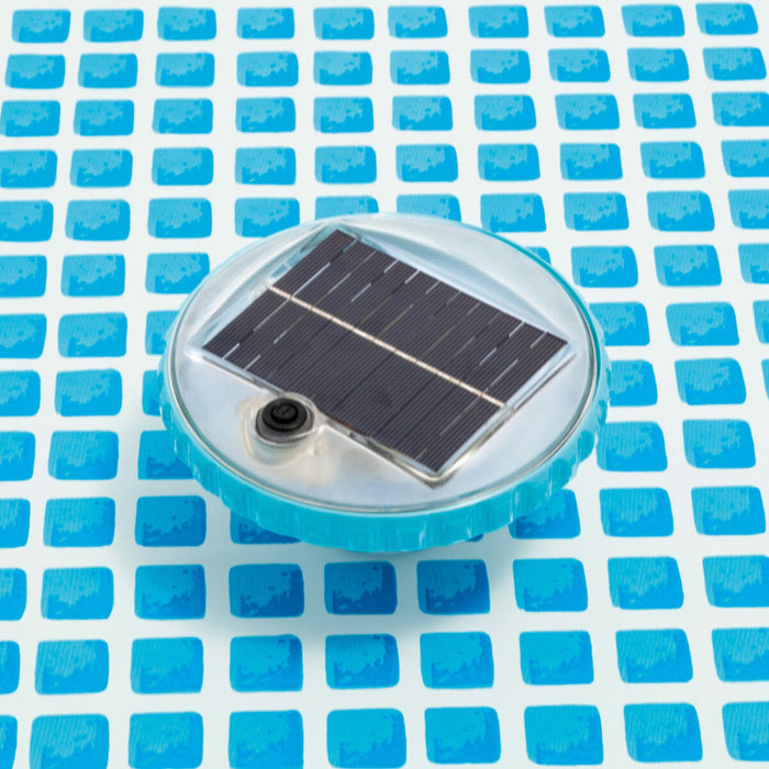 Lumină solară flotantă pentru piscină Intex 16,8 x 10,8 x 16,8 cm (8 Unități)