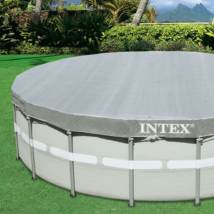 Husă pentru piscină Intex 28040 ULTRA FRAME Ø 488 cm 488 x 25 x 488 cm