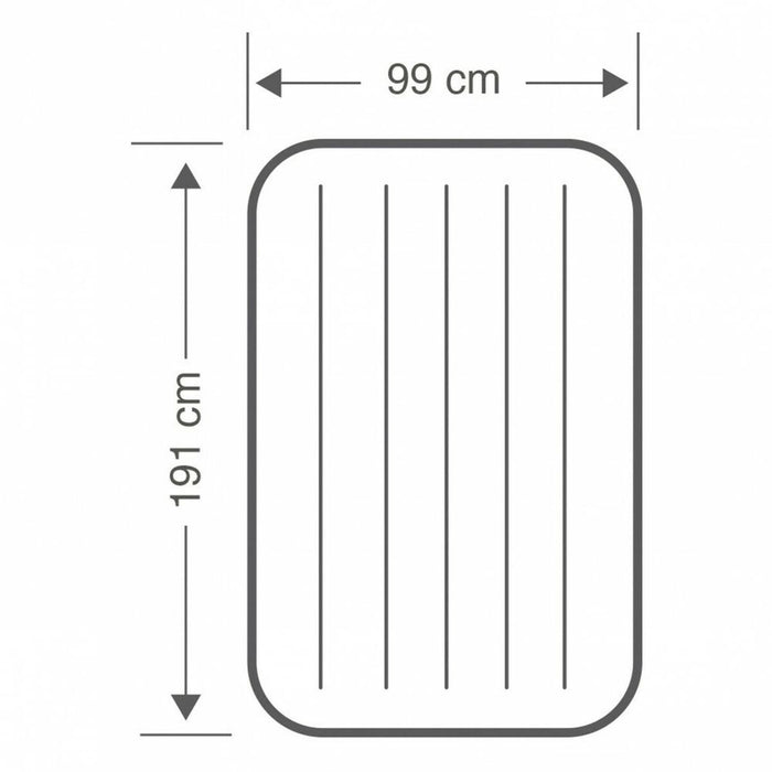 Saltea Gonflabilă Intex 99 x 25 x 191 cm (4 Unități)