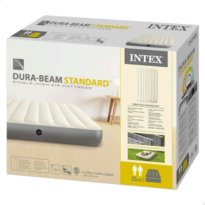 Saltea Gonflabilă Intex 137 x 25 x 191 cm (3 Unități)