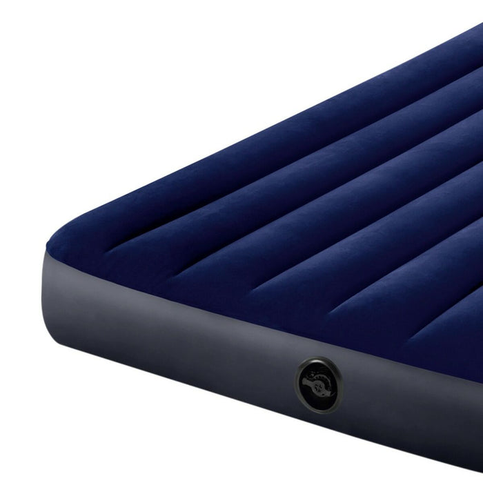 Saltea Gonflabilă Intex CLASSIC DOWNY 137 x 25 x 191 cm (3 Unități)