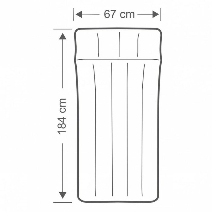 Saltea Gonflabilă Intex 67 x 17 x 184 cm (6 Unități)