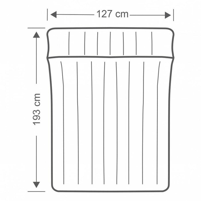 Saltea Gonflabilă Intex 127 x 24 x 193 cm (3 Unități)