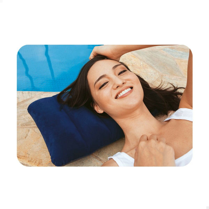Perna Intex Downy Pillow Gonflabil Albastru 43 x 9 x 28 cm (24 Unități)