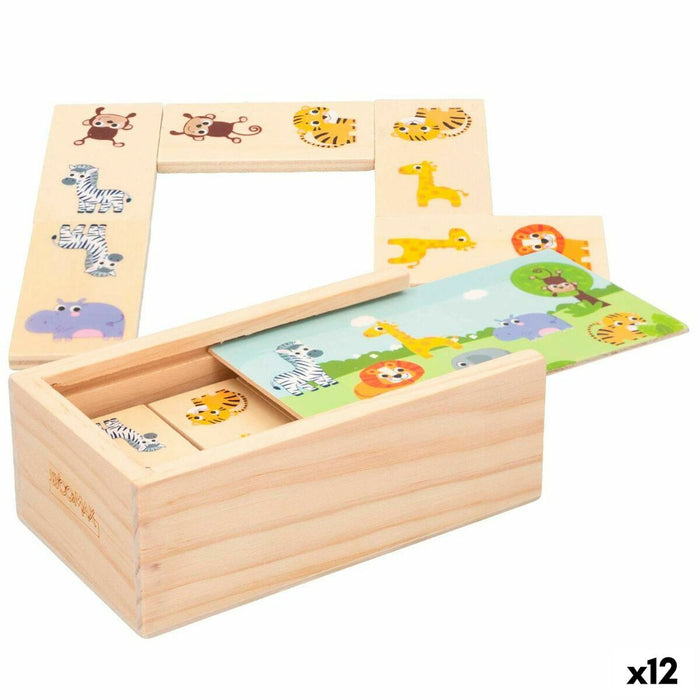 Domino Woomax animale (12 Unități)