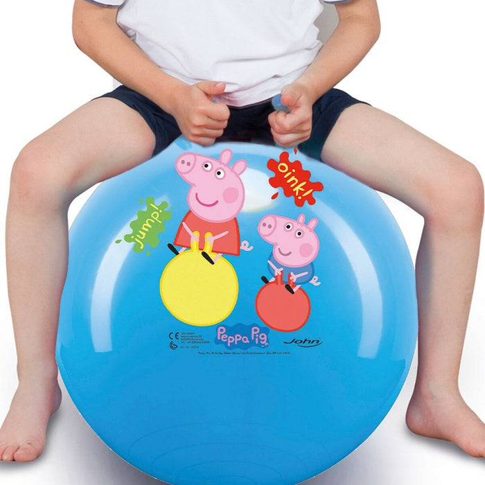 Mingea de sărituri Peppa Pig Ø 45 cm Albastru (10 Unități)