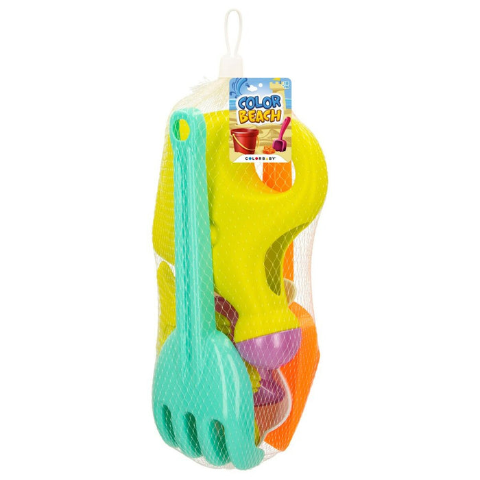 Set de jucării de plajă Colorbaby 6 Piese 27 cm (12 Unități)