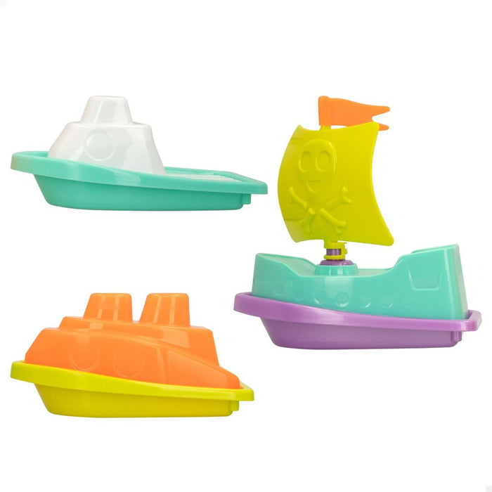 Set de jucării de plajă Colorbaby 3 Piese Barcă polipropilenă (12 Unități)