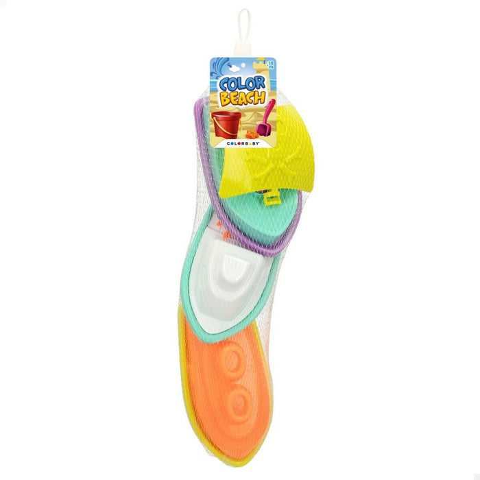 Set de jucării de plajă Colorbaby 3 Piese Barcă polipropilenă (12 Unități)