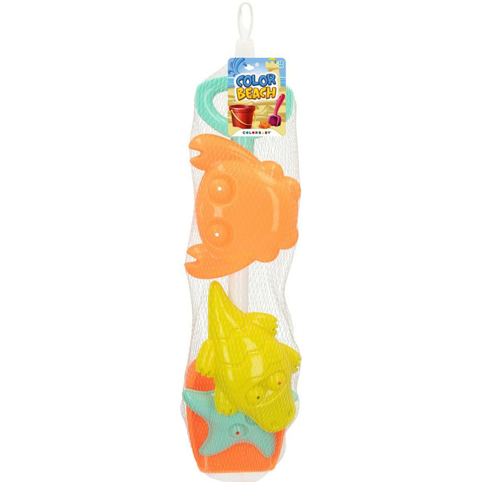 Set de jucării de plajă Colorbaby 4 Piese polipropilenă (12 Unități)