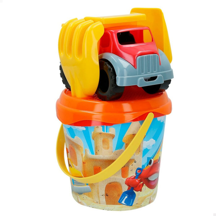 Set de jucării de plajă Colorbaby Ø 18 cm polipropilenă (16 Unități)