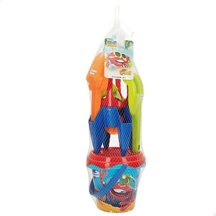 Set de jucării de plajă Colorbaby Rachetă polipropilenă (25 Unități)