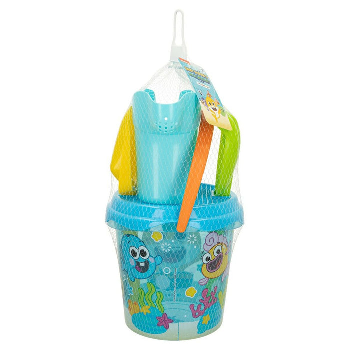 Set de jucării de plajă Baby Shark Ø 18 cm (16 Unități)